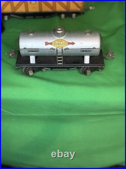 Lionel Pre-War O-Gauge 259E 2-4-2 Steam Engine, Tender & 7 Rail Cars