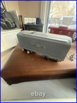 Lionel Pre-War O Gauge Pullman Passenger Car #609, Caboose #657 & 2 Freight Cars