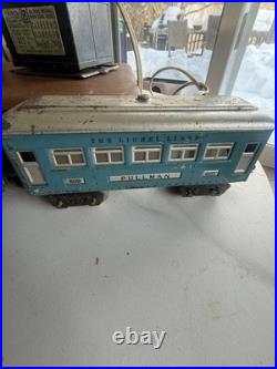 Lionel Pre-War O Gauge Pullman Passenger Car #609, Caboose #657 & 2 Freight Cars