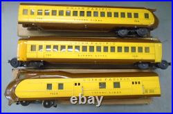 Lionel Pre War O Scale Union Pacific Streamline Set in Original Boxes