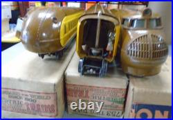 Lionel Pre War O Scale Union Pacific Streamline Set in Original Boxes