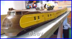 Lionel Pre War O Scale Union Pacific Streamline Set in Original Boxes Restored