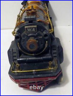 Lionel Pre-War Standard Gauge 385E Steam Engine and Tender Gunmetal and Copper