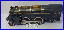 Lionel Pre-War Standard Gauge 385E Steam Engine and Tender Gunmetal and Copper