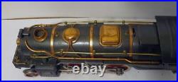 Lionel Pre-War Standard Gauge 385E Steam Engine and Tender Gunmetal and Copper