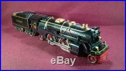 Lionel Pre War Standard Gauge 392e Steam Locomotive & 390-x Tender Vg+