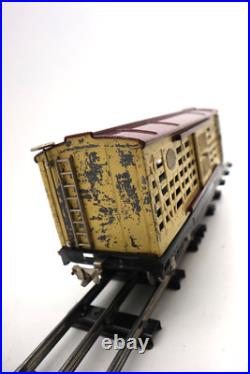 Lionel Pre War Standard, No. 213, Cattle Stock Car, C-7 EX