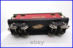 Lionel Pre War Standard, No. 217, Lionel Red & Peacock Illuminated Caboose C7 EX