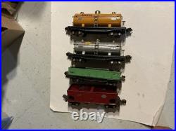 Lionel Pre-war O GAUGE 4 freight cars 2815 (2), 2816 & 2812