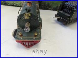 Lionel Pre-war Standard Gauge 390e Loco/tender In Green- Re-wheeled/restored