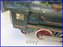 Lionel Pre-war Standard Gauge 390e Loco/tender In Green- Re-wheeled/restored