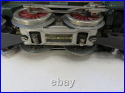 Lionel Pre-war Standard Gauge 390e Loco/tender In Green- Re-wheeled/restored