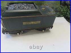 Lionel Pre-war Standard Gauge 390e Loco/tender In Green- Re-wheeled/restored