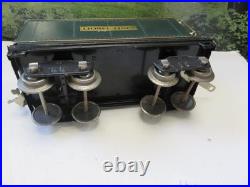 Lionel Pre-war Standard Gauge 390e Loco/tender In Green- Re-wheeled/restored