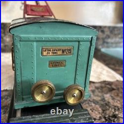 Lionel Pre-war Standard Gauge No. 219 Derrick Crane