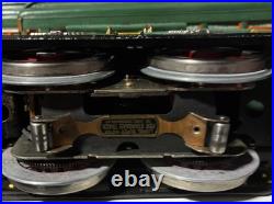 Lionel Prewar 10E Elec Locomotive With Num 339 Pass Car And 341 Obser Car O Gge