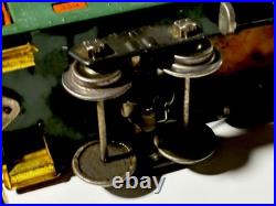 Lionel Prewar 10E Elec Locomotive With Num 339 Pass Car And 341 Obser Car O Gge