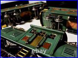Lionel Prewar 10E Elec Locomotive With Num 339 Pass Car And 341 Obser Car O Gge