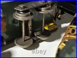 Lionel Prewar 10E Elec Locomotive With Num 339 Pass Car And 341 Obser Car O Gge