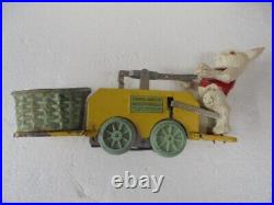 Lionel Prewar # 1103 Peter Rabbit Chick Mobile WInd Up Hand Car Original