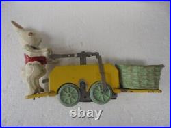 Lionel Prewar # 1103 Peter Rabbit Chick Mobile WInd Up Hand Car Original