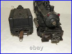 Lionel Prewar 1663 Steam Switcher 0-4-0 2201T tender & backup Lt 1940-42