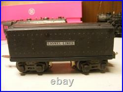 Lionel Prewar #1666E Locomotive and 1689w tender