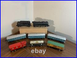 Lionel Prewar 1666 Engine & Tender With Passenger Cars