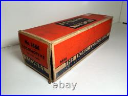 Lionel Prewar 1666 Locomotive and 2689T Tender, Type II in C-8 condition