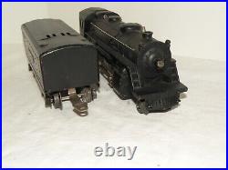 Lionel Prewar 1684 Black 2-4-2 Steam Locomotive with Tender 1941-42