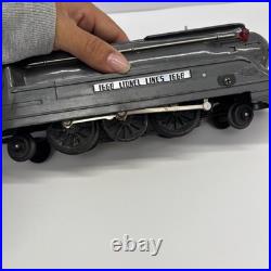 Lionel Prewar 1688E Locomotive and 1689T Tender, Type II in Gunmetal Gray, C-8 Lionel Prewar 1688E Locomotive and 1689T Tender, Type II in Gunmetal Gray, C-8