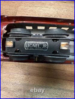 Lionel Prewar 1700E Red & Silver Junior Streamliner Loco Power Car Train Engine
