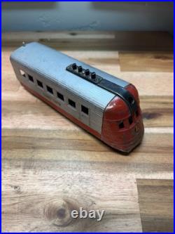 Lionel Prewar 1700E Red & Silver Junior Streamliner Loco Power Car Train Engine