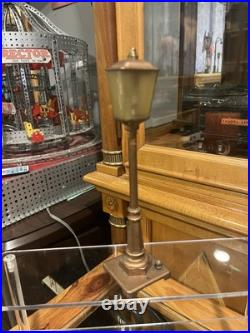 Lionel Prewar 1932 56 Bronze Copper Street Lamp From 922 Plot SCARCE
