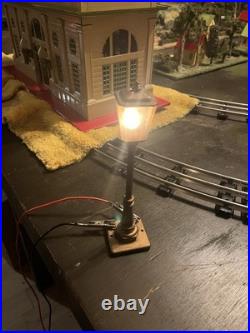Lionel Prewar 1932 56 Bronze Copper Street Lamp From 922 Plot SCARCE