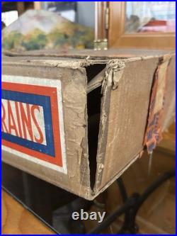 Lionel Prewar 1935 274W Passenger Set Box Only 1Year Only! Scarce (Traindadddy)