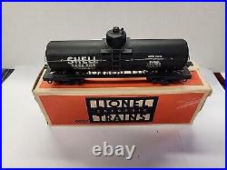 Lionel Prewar 1939 00 Gauge Rail Shell Oil Car 0025. Sepx 8126