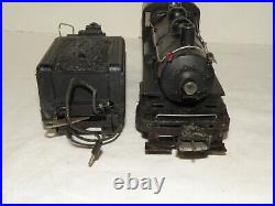 Lionel Prewar 201 Steam Switcher 0-6-0 Semi Scale 2201T tender & backup 1940-42