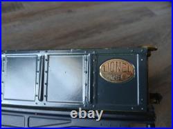 Lionel Prewar 212 Gondolas With Tool Boxes Barrels and Coal