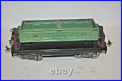 Lionel Prewar # 218 Standard Gauge Green Dump Freight Car
