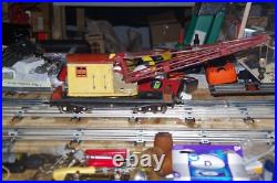Lionel Prewar 219 Operating Crane Yellow, Red, and Black base