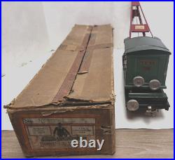 Lionel Prewar 219 Standard Gauge Green Crane Car 1926-40