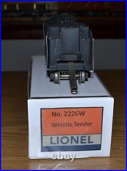 Lionel Prewar 2226W Steam Engine Locomotive Tender for 763E or 226E Solid