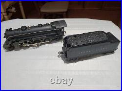 Lionel Prewar 224E AND 2224W PLASTIC SHELL TENDER WITH SQUARE CAB FLOOR