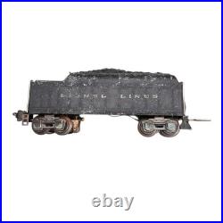 Lionel Prewar 224E Locomotive 2224W Tender 2642 2643 Passenger Cars Train Set