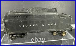 Lionel Prewar 225E Locomotive and 2235W Tender in VG