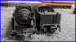 Lionel Prewar 225E Steam Engine with 2235W Whistle Tender O Gauge