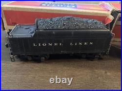 Lionel Prewar 226E Locomotive & 2226WX Whistle Tender in Excellent Condition