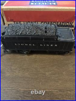 Lionel Prewar 226E Locomotive & 2226WX Whistle Tender in Excellent Condition