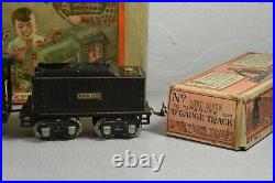 Lionel Prewar 236 Passenger Set Steam Engine & Pullman Cars O-Gauge Original Box
